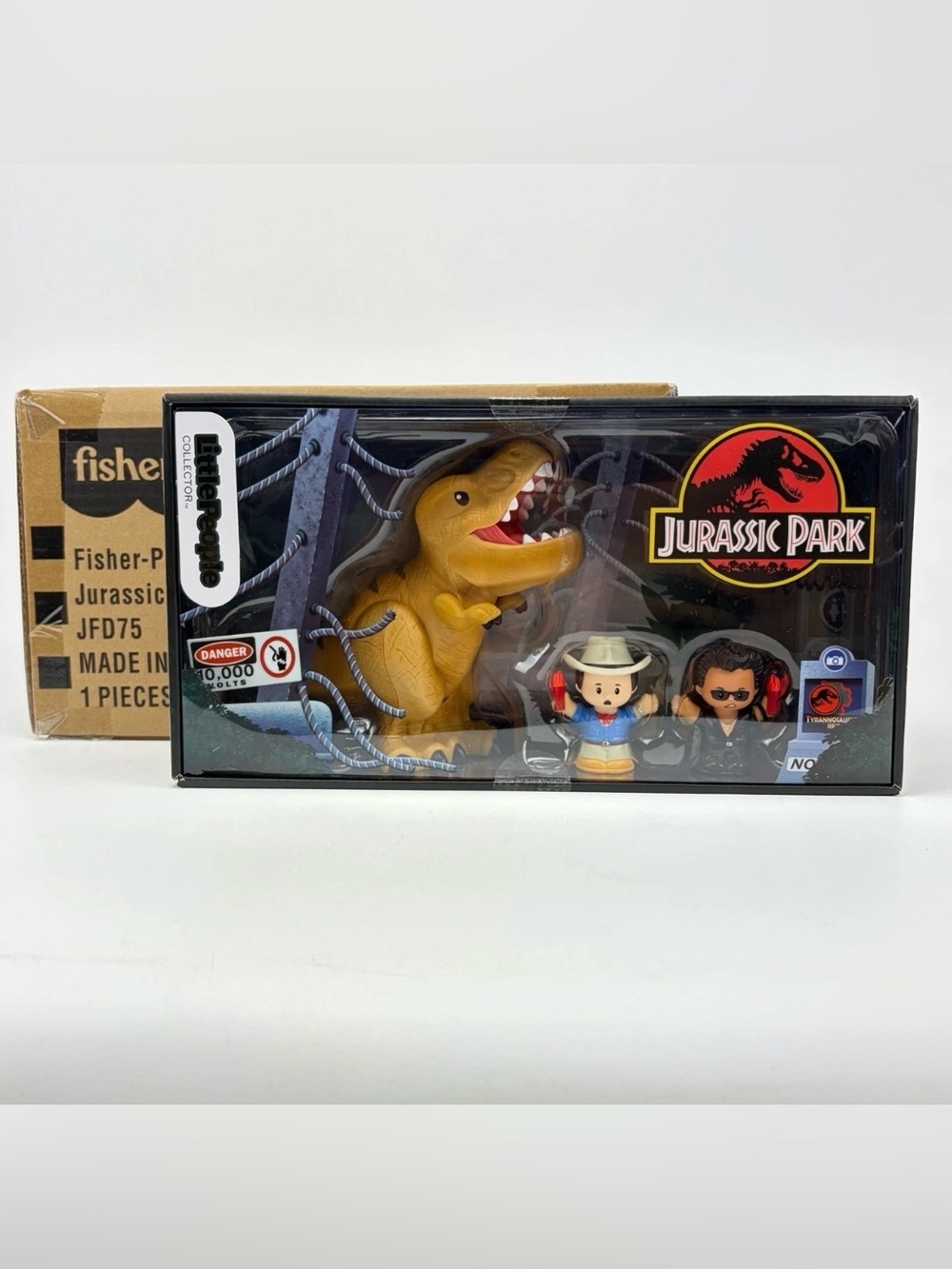 Fisher-Price Little People Collector Jurassic Park T. Rex Breakout Set JFD75